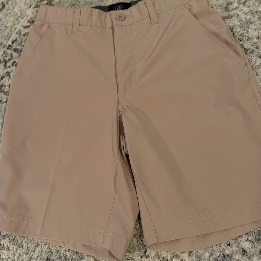 Men's Swannies Golf Tan Shorts- size small